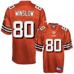 Kellen Winslow Cleveland Football Jersey - Cleveland #80 Football Jersey(Orange)