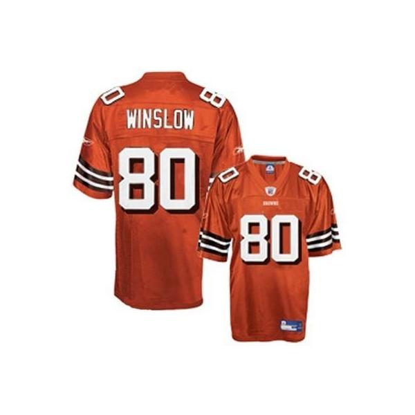 Kellen Winslow Cleveland Football Jersey - Cleveland #80 Football Jersey(Orange)