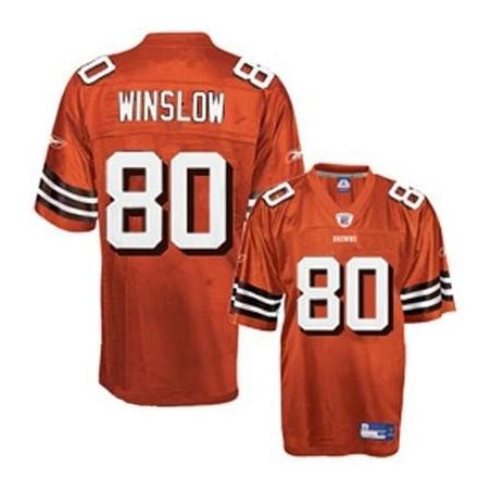 Kellen Winslow Cleveland Football Jersey - Cleveland #80 Football Jersey(Orange)