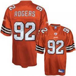 Shaun Rogers Cleveland Football Jersey - Cleveland #92 Football Jersey(Orange)