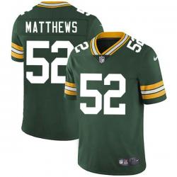 Green Clay Matthews Packers Jersey Custom Sewn-on Patches Mens Womens Youth