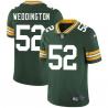 Green Mike Weddington Packers Jersey Custom Sewn-on Patches Mens Womens Youth