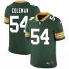 Green Keo Coleman Packers Jersey Custom Sewn-on Patches Mens Womens Youth