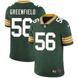 Green Tom Greenfield Packers Jersey Custom Sewn-on Patches Mens Womens Youth