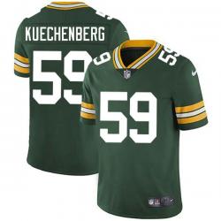 Green Rudy Kuechenberg Packers Jersey Custom Sewn-on Patches Mens Womens Youth