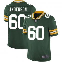 Green John Anderson Packers Jersey Custom Sewn-on Patches Mens Womens Youth