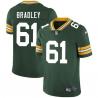 Green Dave Bradley Packers Jersey Custom Sewn-on Patches Mens Womens Youth