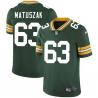 Green Marv Matuszak Packers Jersey Custom Sewn-on Patches Mens Womens Youth