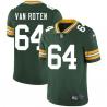 Green Greg Van Roten Packers Jersey Custom Sewn-on Patches Mens Womens Youth