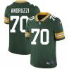 Green Joe Andruzzi Packers Jersey Custom Sewn-on Patches Mens Womens Youth