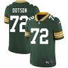 Green Earl Dotson Packers Jersey Custom Sewn-on Patches Mens Womens Youth