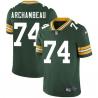 Green Lester Archambeau Packers Jersey Custom Sewn-on Patches Mens Womens Youth