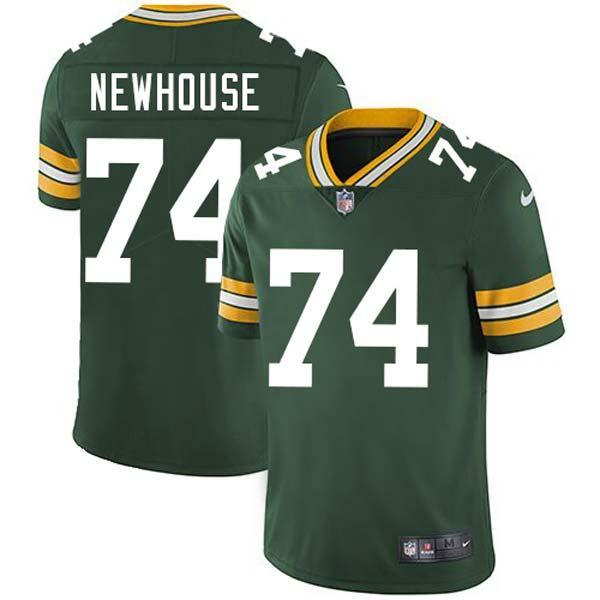 Green Marshall Newhouse Packers Jersey Custom Sewn-on Patches Mens Womens Youth