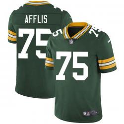 Green Dick Afflis Packers Jersey Custom Sewn-on Patches Mens Womens Youth