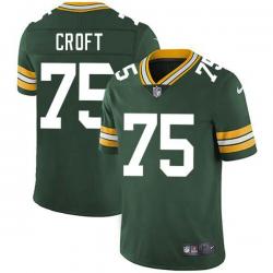 Green Tiny Croft Packers Jersey Custom Sewn-on Patches Mens Womens Youth