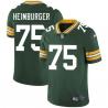 Green Craig Heimburger Packers Jersey Custom Sewn-on Patches Mens Womens Youth