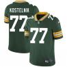 Green Ron Kostelnik Packers Jersey Custom Sewn-on Patches Mens Womens Youth