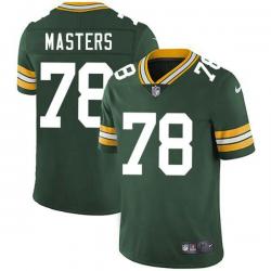 Green Norm Masters Packers Jersey Custom Sewn-on Patches Mens Womens Youth