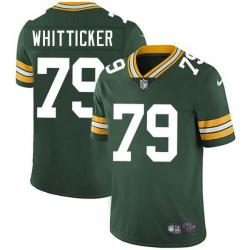 Green Will Whitticker Packers Jersey Custom Sewn-on Patches Mens Womens Youth