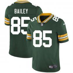 Green Karsten Bailey Packers Jersey Custom Sewn-on Patches Mens Womens Youth