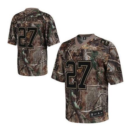 Brandon Jacobs Denver Football Jersey - Denver #27 Football Jersey(Camo)