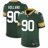 Green Darius Holland Packers Jersey Custom Sewn-on Patches Mens Womens Youth