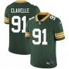 Green Shannon Clavelle Packers Jersey Custom Sewn-on Patches Mens Womens Youth