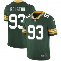 Green Conrad Bolston Packers Jersey Custom Sewn-on Patches Mens Womens Youth