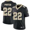 Black Tracy Porter Saints #22 Stitched American Football Jersey Custom Sewn-on Patches Mens Womens Youth