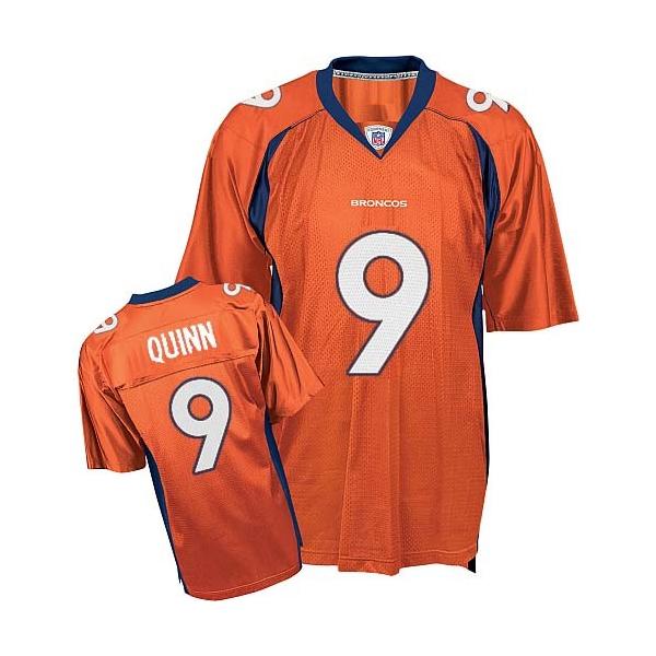 Brady Quinn Denver Football Jersey - Denver #9 Football Jersey(Orange)