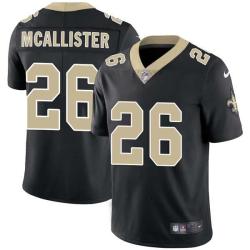 Black Deuce McAllister Saints #26 Stitched American Football Jersey Custom Sewn-on Patches Mens Womens Youth