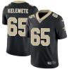 Black Senio Kelemete Saints #65 Stitched American Football Jersey Custom Sewn-on Patches Mens Womens Youth