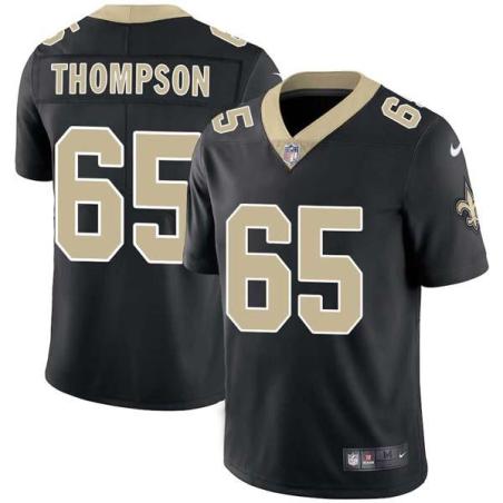 Black Dave Thompson Saints #65 Stitched American Football Jersey Custom Sewn-on Patches Mens Womens Youth