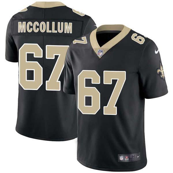 Black Andy McCollum Saints #67 Stitched American Football Jersey Custom Sewn-on Patches Mens Womens Youth