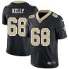 Black Derrick Kelly Saints #68 Stitched American Football Jersey Custom Sewn-on Patches Mens Womens Youth