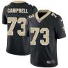 Black Joe Campbell Saints #73 Stitched American Football Jersey Custom Sewn-on Patches Mens Womens Youth