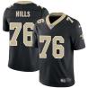 Black Keno Hills Saints #76 Stitched American Football Jersey Custom Sewn-on Patches Mens Womens Youth