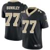 Black Brodrick Bunkley Saints #77 Stitched American Football Jersey Custom Sewn-on Patches Mens Womens Youth