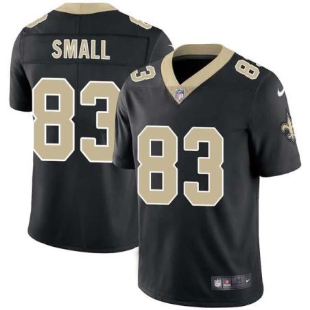 Black Torrance Small Saints #83 Stitched American Football Jersey Custom Sewn-on Patches Mens Womens Youth