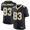 Black Donte' Stallworth Saints #83 Stitched American Football Jersey Custom Sewn-on Patches Mens Womens Youth