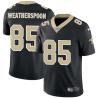 Black Cephus Weatherspoon Saints #85 Stitched American Football Jersey Custom Sewn-on Patches Mens Womens Youth