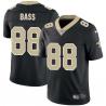 Black Don Bass Saints #88 Stitched American Football Jersey Custom Sewn-on Patches Mens Womens Youth