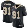 Black Monte Bennett Saints #91 Stitched American Football Jersey Custom Sewn-on Patches Mens Womens Youth