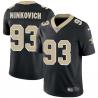 Black Rob Ninkovich Saints #93 Stitched American Football Jersey Custom Sewn-on Patches Mens Womens Youth