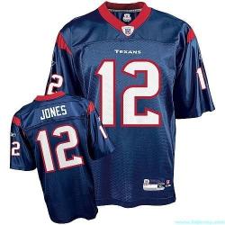 Jacoby Jones Houston Football Jersey - Houston #12 Football Jersey(Blue)