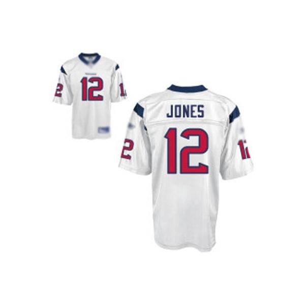 Jacoby Jones Houston Football Jersey - Houston #12 Football Jersey(White)