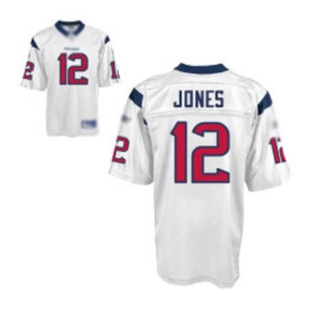 Jacoby Jones Houston Football Jersey - Houston #12 Football Jersey(White)