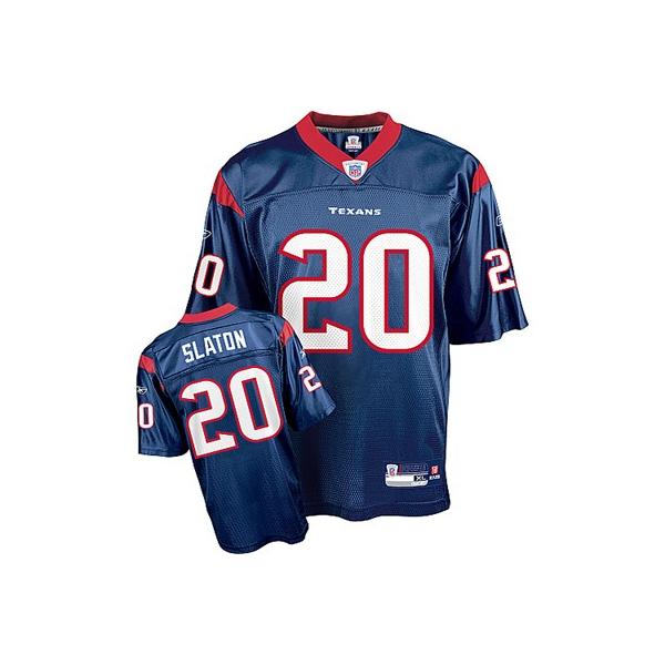 Steve Slaton Houston Football Jersey - Houston #20 Football Jersey(Blue)