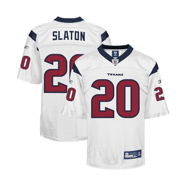 Steve Slaton Houston Football Jersey - Houston #20 Football Jersey(White)