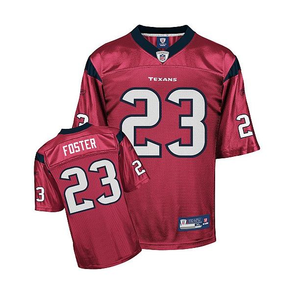 Arian Foster Houston Football Jersey - Houston #23 Football Jersey(Red)